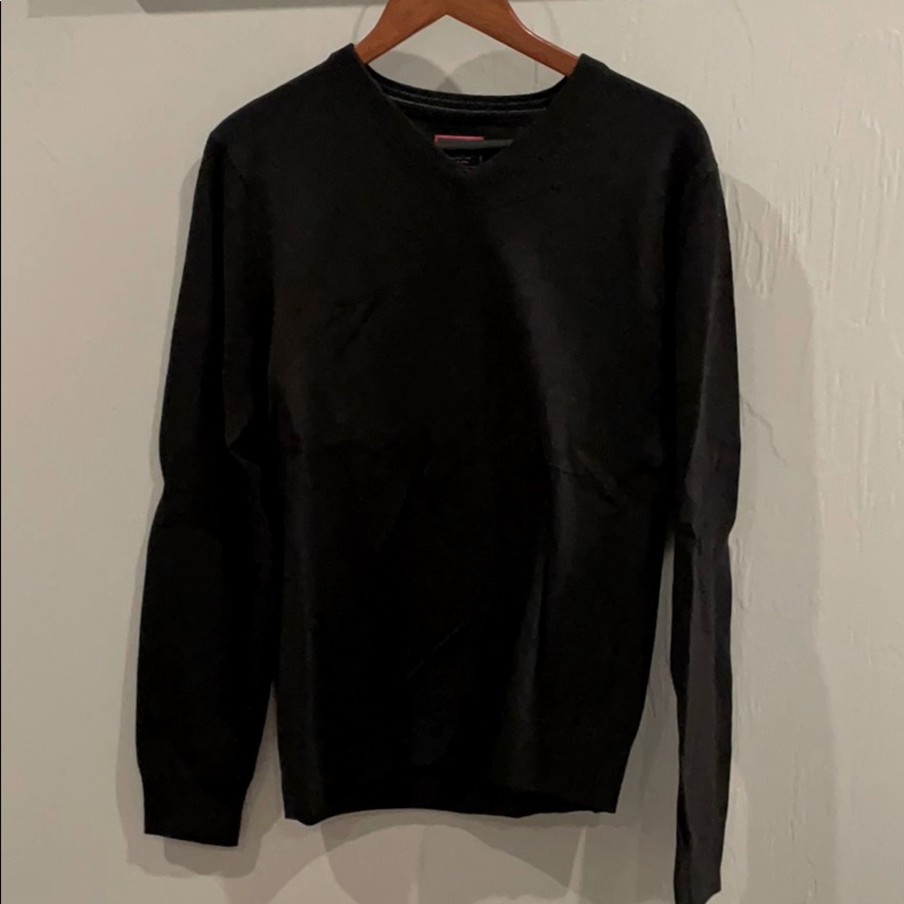 Untuckit Black Crew Neck Sweater